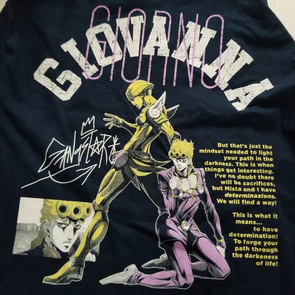 Jojo Bizarre- Jojo Giovanna Long Sleeve T-shirt - Picture 3 of 5